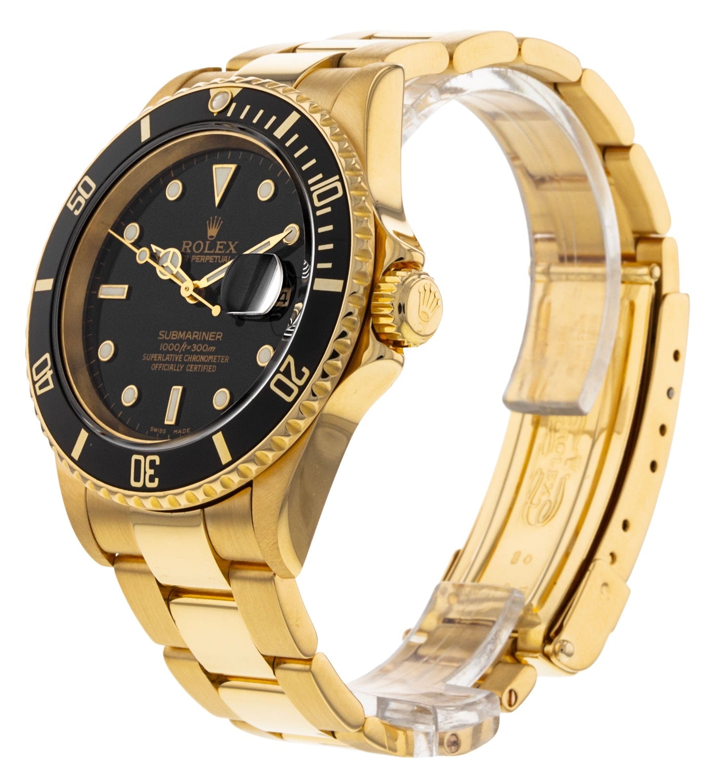 Yellow Gold | Black Dial Men’s Luxury Watch 0051
