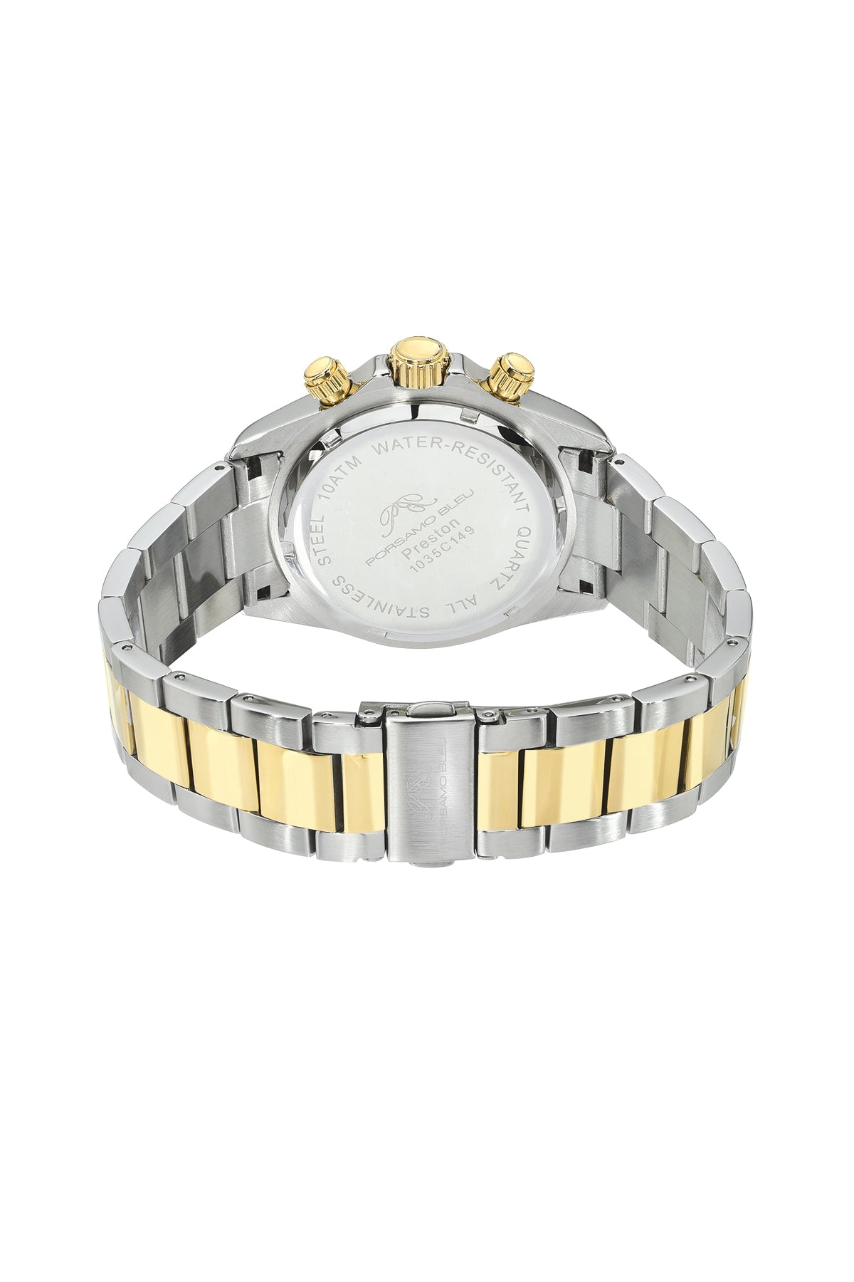 Green Dial | Two-Tone Stainless Steel Men’s Watch 005