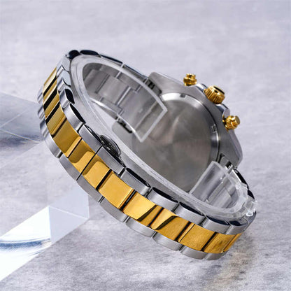 Two-Tone 40mm Luxury Watch 0049