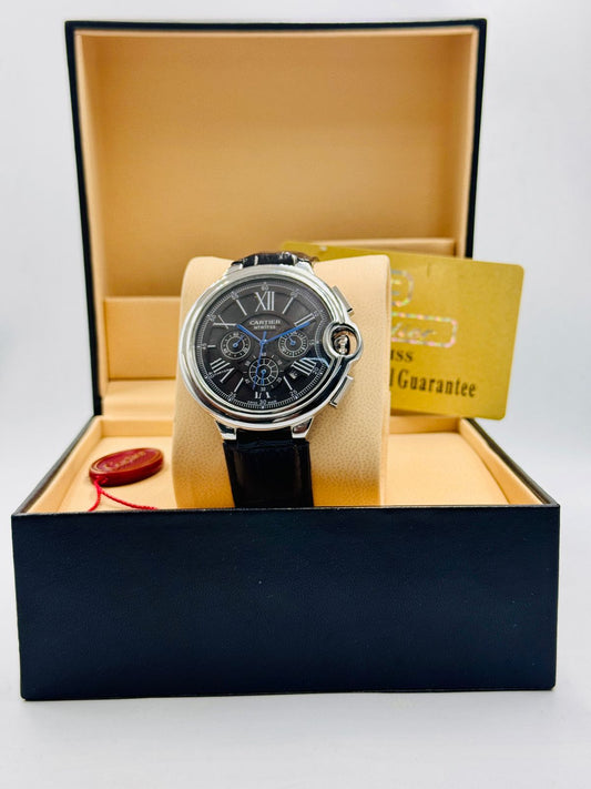 Signature Bold Face Timepiece – Multi-Function Quartz Movement