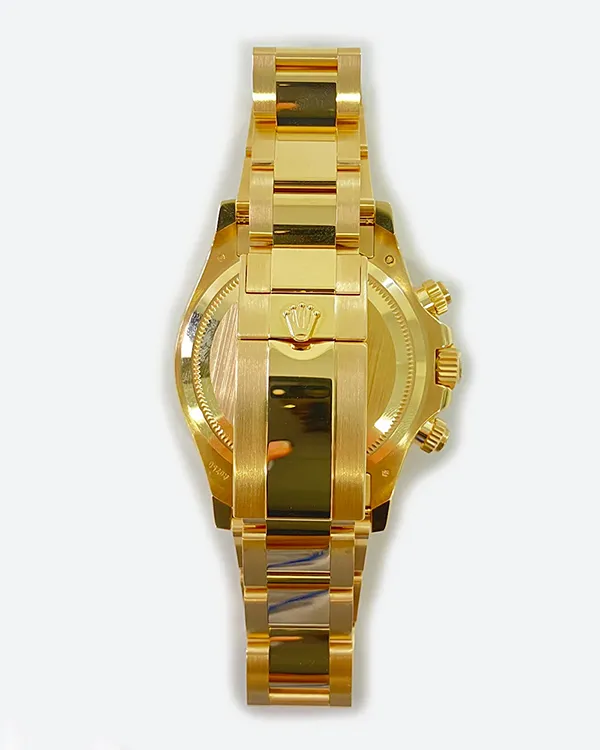 Chronograph – 40MM | Black Dial | Yellow Gold Bracelet 0021