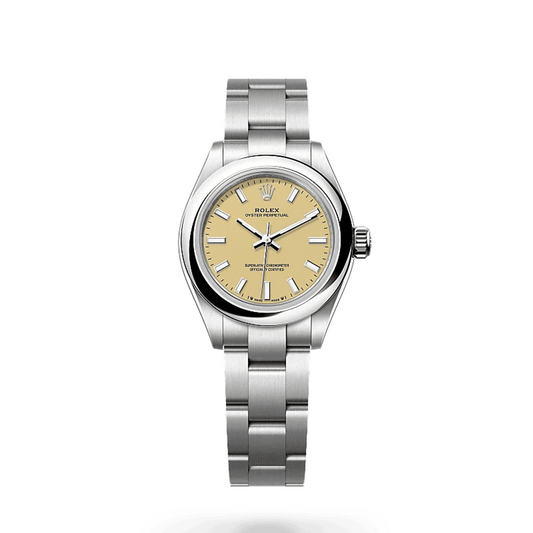 Yellow Dial Automatic Men’s Watch – Full Stainless Steel 0092