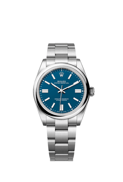 Blue Dial Automatic Stainless Steel Watch 0094