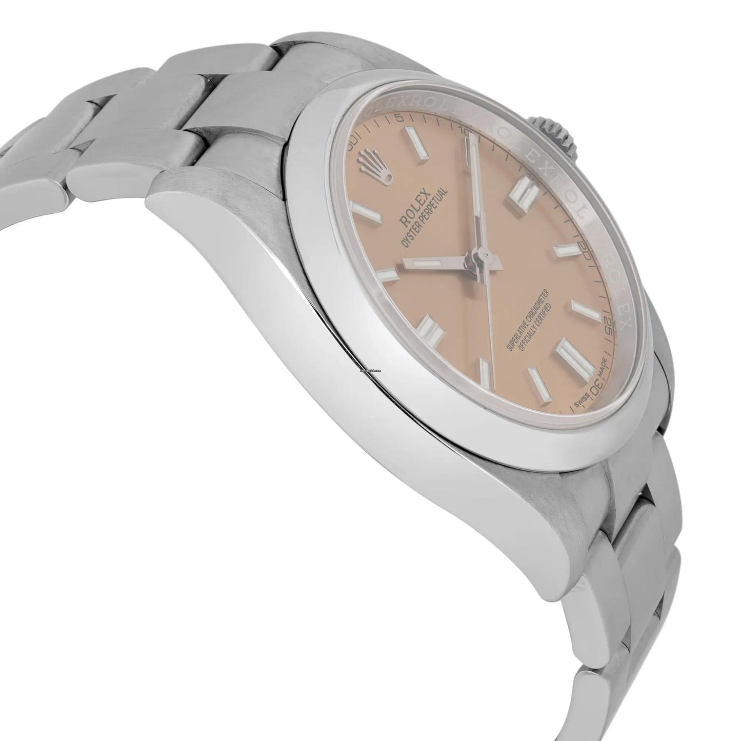 Peach Dial – Stainless Steel Men’s Watch 0096